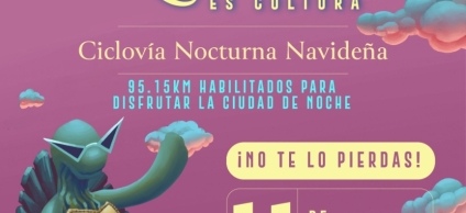 Ciclovía nocturna
