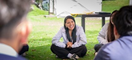 Funcionaria de la Dirección de Derechos Humanos de la Secretaría de Gobierno