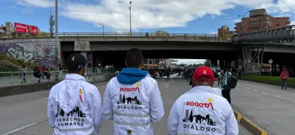 Diálogo y derechos humanos en marchas