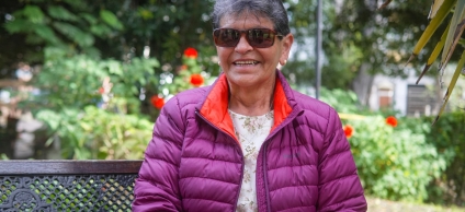 Lilia Plazas Rosas, coordinadora del Laboratorio Cívico por las mujeres cuidadoras de Barrios Unidos