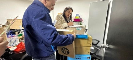Entrega 1.930 elementos educativos