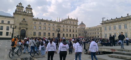 Equipo de diálogo en movilizaciones