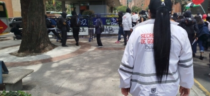 Marcha pacífica de estudiantes en Bogotá: balance positivo y reducción de intervenciones policiales 