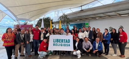 Izada de bandera comité libertad religiosa Los Mártires
