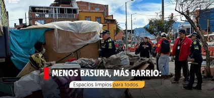 Los Mártires avanza en la recuperación del espacio público