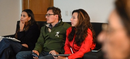 Encuentro secretario de Gobierno con comunidad de barrio El Espartillal