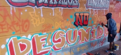 El arte tiene el poder de transformar el tejido social en la localidad de Barrios Unidos. 