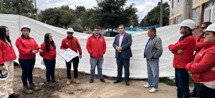 Construcción de la Alameda–Alcalá, localidad de Puente Aranda