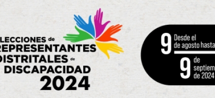 Proceso de elección de Representantes al Consejo Distrital de Discapacidad 2024