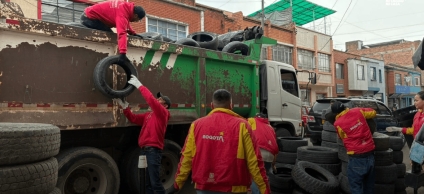 Recuperamos el espacio público con la Llantatón en Los Mártires