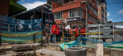 Avanzan las obras de mejoramiento vial en Kennedy: más de 700 habitantes de Valladolid serán beneficiados