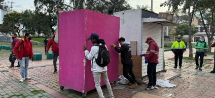 Megatoma plaza españa recuperación del espacio publico