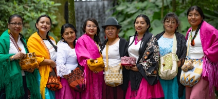 Mujeres de pueblos indígenas que viven en el Distrito Capital