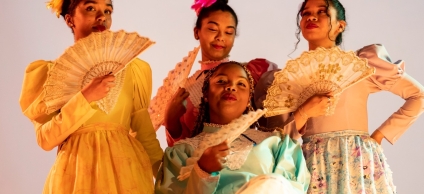 Mujeres del pueblo Raizal en Bogotá