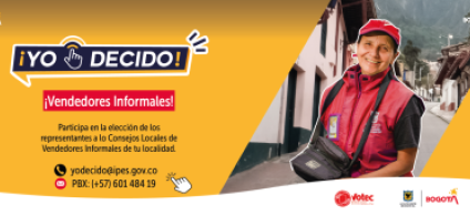 Elección Consejos Locales de Vendedores Informales