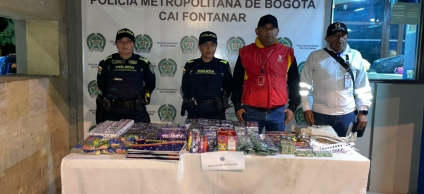 En Suba incautan 23,75 kg de pólvora y sancionan un establecimiento ilegal. Bogotá fortalece controles navideños para prevenir riesgos y proteger a la ciudadanía.