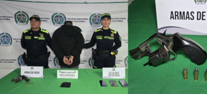 El capturado fue puesto a disposición de la autoridad competente para responder por el delito de hurto