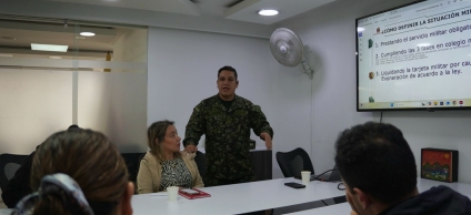 Reunion con Ejercito Nacional de Colombia y la Alcaldia Local de Fontibon