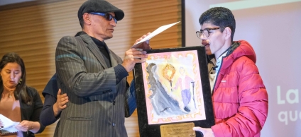 Jairo Robayo Useche, representante Distrital de personas Sordoceguera