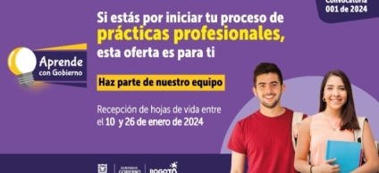 Secretaría de Gobierno abre convocatoria con 41 plazas de práctica profesional