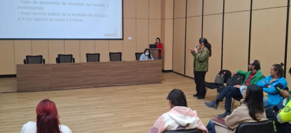 Presentación pública en alcaldía de Usme del contrato 757-2026