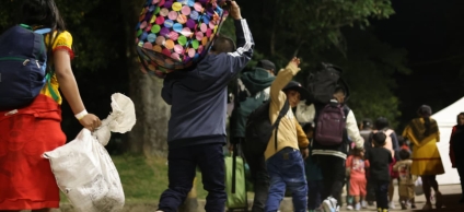 Primera caravana del retorno Embera 2025