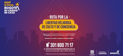 Imagen de la Ruta por la Libertad Religiosa y De Conciencia