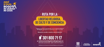 Logo Ruta por la Libertad Religiosa, de Culto y de Conciencia 
