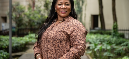 Sandra Yineth Palacios Moreno, consultiva distrital de comunidades negras y afrocolombianas de la localidad de La Candelaria 