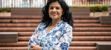 Shirley Merchán de las Salas, docente de la Universidad del Área Andina