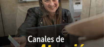 Gestora de atención a la ciudadanía en módulo de atención