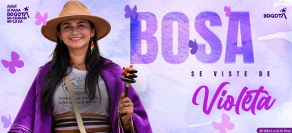 Bosa se viste de Violeta