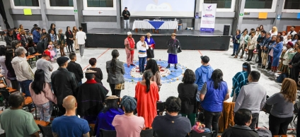 Encuentro de 159 personas egresadas, estudiantes y defensoras de derechos humanos del Programa de Profesionalización en Educación Comunitaria