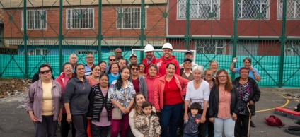 Avances de obras locales en Engativá 