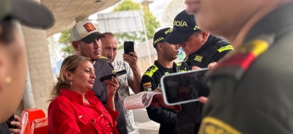 31 vendedores retirados, 8 bicicletas incautadas y 2 comparendos con Operación Espacio Público en el Aeropuerto El Dorado