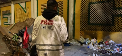 Operación Espacio Público en la Calle 26: 19 carretas incautadas y más de 3 toneladas de basura recogida