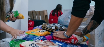 Fotografía relacionada con: Centro de acopio de Tunjuelito trasladó 30 toneladas de ayudas humanitarias.