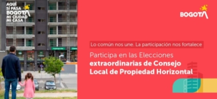 listado de candidatas, candidatos y votantes para elecciones de Propiedad Horizontal en Bogotá