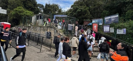 Antes de las 6:00 a.m. ya se registraba el ascenso de alrededor de 3.000 personas al cerro, en lo que se proyecta como una de las jornadas de mayor afluencia de la Semana Santa 2026.
