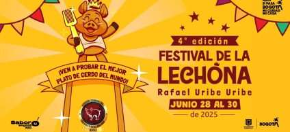 ¡El mejor plato de cerdo del mundo está en Rafael Uribe Uribe! Llega la cuarta edición del Festival de la Lechona a Bogotá