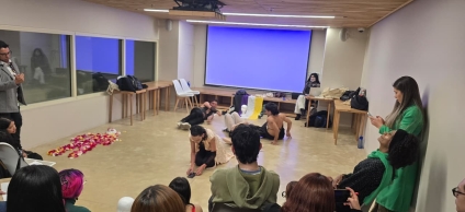 Espacio de aula en el cual se desarrolla workshop