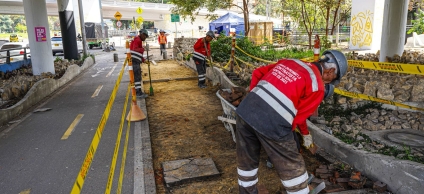 Bogotá supera los 4 millones de m2 intervenidos en vías
