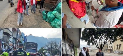 Operativo IVC y espacio público Los Mártires