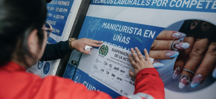 Suspenden dos estéticas en Tunjuelito por incumplir normatividad  
