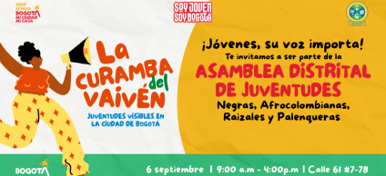 Invitación a La Curamba del Vaivén: Juventudes Visibles en la ciudad de Bogotá
