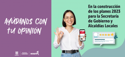 Pieza invitación a participar sobre los planes 2023