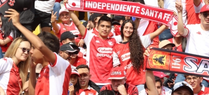 Final de ida partido Santa Fe vs DIM