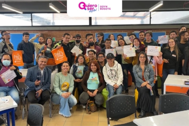 Foto de los participantes por la localidad de Bosa