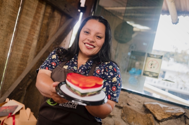 Foto de Patricia Rodríguez y su emprendimiento