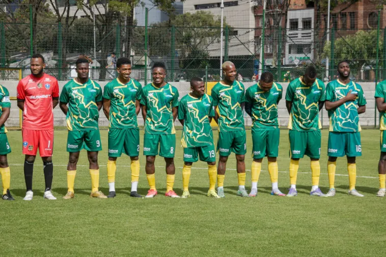 Foto panoramica de uno de los equipos participantes.